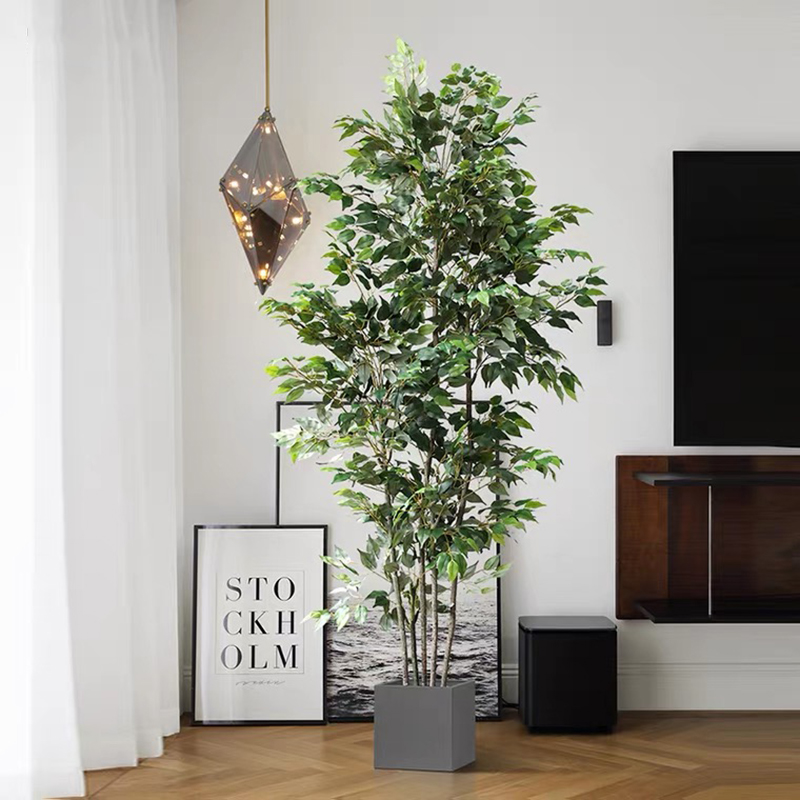Fiddle Leaf Fig - 70in sztuczne drzewo figowe sztuczna podłoga