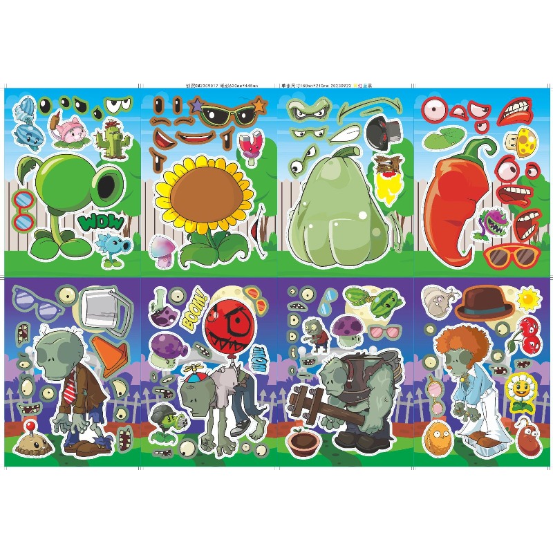 Naklejki Puzzle Plants Vs. Zom – Plant Parent Sticker recenzja i cena