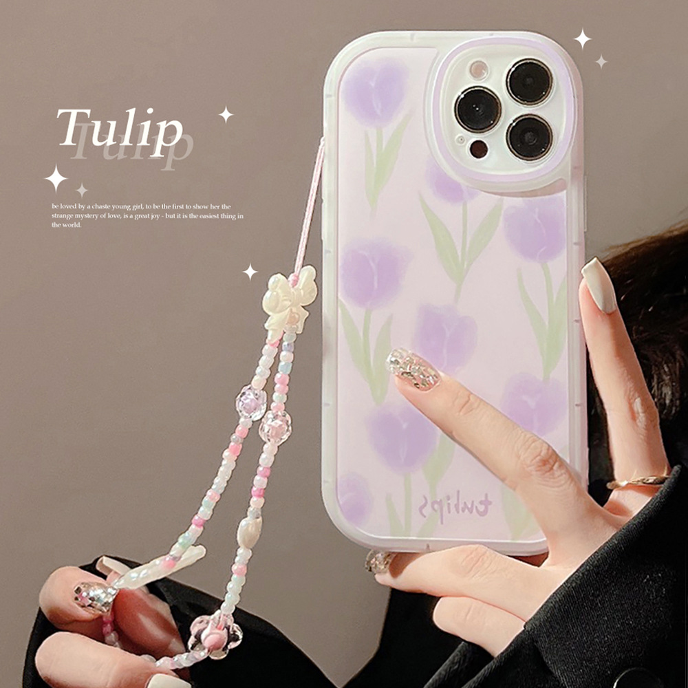 Etui na telefon z tulipanami i – Plants X recenzja i cena